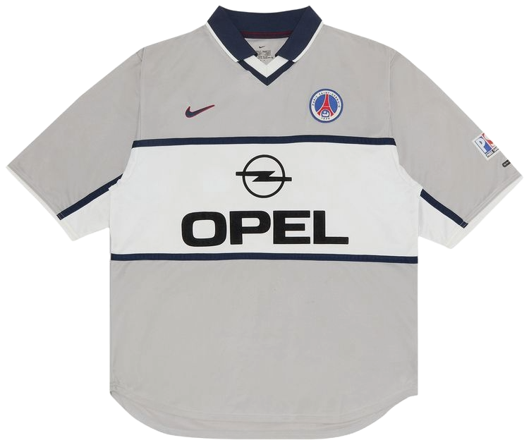 Maillot PSG vintage gris - 1999/2000